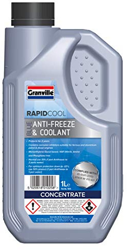 Rapid Cool Blue Anti Freeze Concentrate 1L