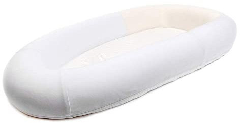 Purflo Ersatz-Bezug für Babybett, eng anliegend, Weiß