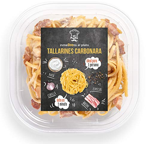 DIA AL PUNTO tallarines a la carbonara bandeja 250 gr