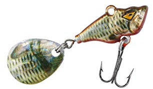 Balzer Shirasu Colonel Spin Buddy Evil Eye - Jigspinner, Größe/Gewicht/Farbe:3.6cm / 21g / Rotfeder UV