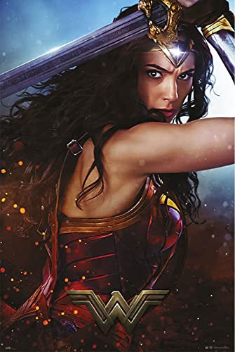 empireposter Wonder Woman - Sword - Film Kino TV Poster Plakat Druck - Größe 61x91,5 cm