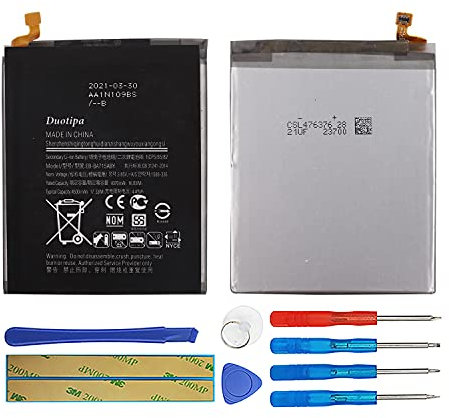 Duotipa Batterie de rechange EB-BA715ABY compatible avec Samsung Galaxy A71 SM-A715F SM-A715F/DS avec outils
