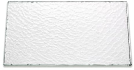 Ersatzglas für Grablaterne | Grablicht - Strukturglas Kathedral - nach Wunschmaß - 150 mm x 68 mm