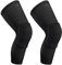 Laiiqi Compression Knee Pads Leg Sleeve, Hex Knee Pads für Basketball Honeycomb Anti Collision Knee Pads Long Kneepads Non-Slip Football Knee Pads for Youth Adult (A Pair Black/XL)