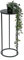 DanDiBo Taburete para flores, metal, redondo, 50-70 cm, mesa auxiliar 96316, soporte para flores, moderno, soporte para plantas, taburete para plantas (60 cm)