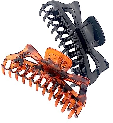 Yovell 14cm Large Hair Clips for Thick Hair, 5.5 Big Non-slip Hair Claw Clips Jumbo Strong Hold Hair Jaw Clips, Hair Accessories for Women Girls