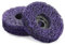 115mm CSD Grinding Wheel Purple, 3Pcs 115mm Cleaning Disc Set for Grinding and Polishing Stainless Steel Stainless Steel