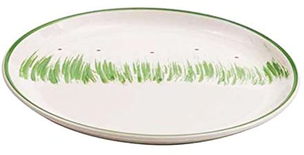Zafferano Prato Piatto Piano in Stoneware, Set 6 Pezzi