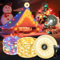 Mineup 8 in 1 Camping String Lights, 100LED 33FT/10M Portable Outdoor Camping String Lights Reel with 8 Modes, 2000mAh Rechargeable Waterproof Camping Fairy Lights for Tents,Yard, Christmas, Party