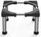 DEWEL Base para Refrigerador altura 28-31cm Ajustable Base Lavavajillas Base para Soporte Frigorifico Congelador Gabinete de Cocina y Electrodomésticos Estáticos, Largo/Ancho 45-67cm, Negro