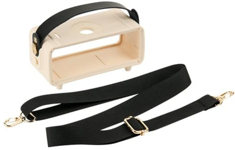 BIOSA Silikonhülle for tragbaren Bluetooth-Lautsprecher Marshall Emberton II, Stoßfeste Schutzhülle mit Tragegriff und Schultergurt for Mini-Lautsprecher