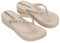 Ipanema Femme Mesh X Plat Fem Tongues, Beige, Marron, 37 EU