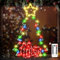 3.2Ft Large Christmas Decorations Tree LED Lights, Christmas Tree Window Silhouette Lights Decorations, Christmas Wall Window Hanging Lights for Indoor Outdoor, Garden, Home Decor