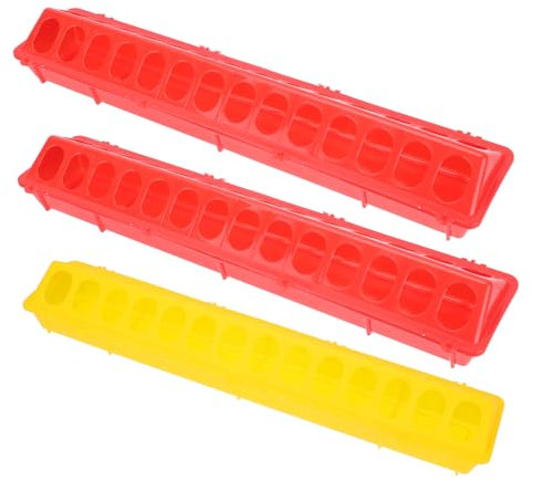 Yardwe Stabile Futtertröge Aus Kunststoff Für Tauben Leichte Vogelkäfigtröge