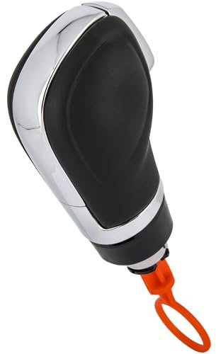 Recambo Schaltknauf Automatik passend für Audi A6, 4G, 2011-2018, Plug & Play, Auto Schalthebel Wahlhebel, schwarz - chrom