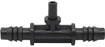 MULONGOR 10Pcs 3-Weg Anschlüsse for 6mm Düse Garten Pflanzen Bewässerung System Bewässerung Nebel Düse Splitter for 3/8 Zoll Schlauch