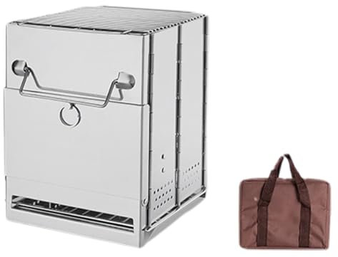 ICDKOYK Faltbarer Mini Campingkocher Rucksackreisen und Reisen Campingausrüstung Ausverkauf Ausverkauf Edelstahl Soto Windmaster