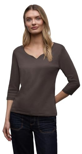 Damen Shirt mit Herzausschnitt
