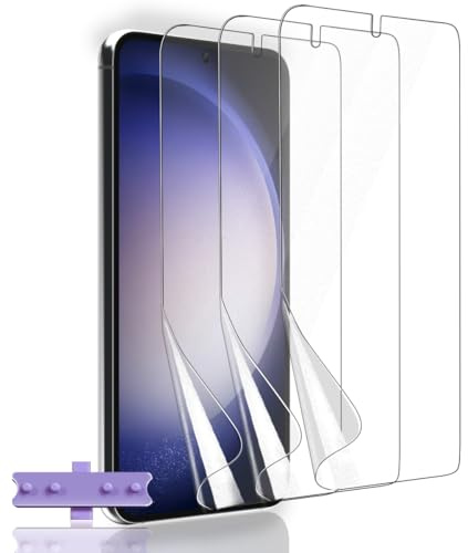 Rnnmeeko [3 Pack Protector de Pantalla para Samsung Galaxy S23+ / S23 Plus [No Cristal Templado] Hidrogel Flexible [Anti-arañazos], HD TPU Película Protectora para Samsung Galaxy S23 Plus