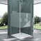 Mai & Mai Cabine de douche avec bande opaque 70x70 portes de douche pivotantes auto-levantes pare douche RAV24MS