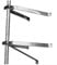 HDSAT Paire D'ETRIERS Fixation Murale en U pour MÂT DÉPORT 50 CM Mat antenne TNT Parabole