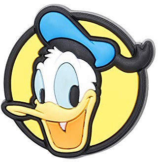Crocs Jibbitz Disney-Schuhanstecker | Individualisieren Sie Ihre Crocs mit Jibbitz Donald Duck One-Size