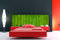 Kopfteil Bett Karton Ecologico | Digitaldruck | ohne Struktur | Bambus 200 x 60 cm | Kopfteil leicht, elegant, robust und wirtschaftliche 115x60cm