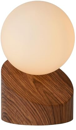 Lucide LEN - Table lamp - Ø 10 cm - G9 - Wood