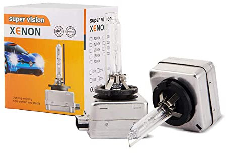 Ricoy 12V 66140 D1S D1C Hid Xenon Brenner Scheinwerferlampe-6000K 35W Ersatzlicht 2 Stück