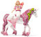 SCHLEICH 70593 Spielset - Meerjungfrau-Feya auf Unterwassereinhorn (bayala)