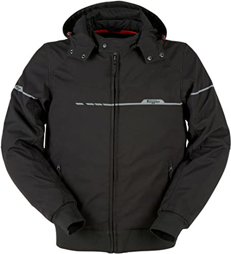 Furygan SEKTOR EVO - Motorradjacke Freizeit - Nacht-Reflektoren - Abnehmbare Kapuze - Wasserdicht & atmungsaktiv - Sportswear & Stadt - Warm