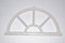 Graf von Gerlitzen Eisenfenster Stallfenster Scheunenfenster Aluminium Halbrund 65 x 34 cm. W4W