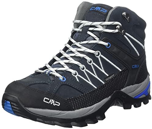 CMP - Rigel Mid Trekking Shoes Wp, B.Blue-Cemento, 42