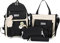 Yusheng Schulrucksack 4 Set Süßer Schulrucksack Mädchen Teenager Büchertasche Kaw-aii Schultasche Can Backpack Kinder Sommer Oder Die Schule
