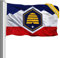 AZCOVER Utah Flagge, 90 x 150 cm, doppelseitig