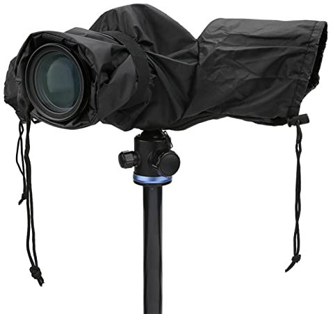 Housse de Pluie pour Appareil Photo Professionnel pour Appareil Photo Reflex Numérique, étui de Protection contre la Pluie en Nylon étanche Universel, Accessoires D'appareil Photo de Photographie pour