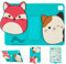 Komar Kids Squishmallow Kids - Funda para Tablet de 9ª, 8ª y 7ª generación para iPad, 2021/2020/2019, Funda con Soporte, a Prueba de Golpes, Protector de Silicona