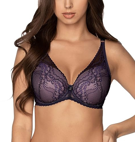 Gaia Irene 1183 Push-Up-BH, Marineblau, 85C