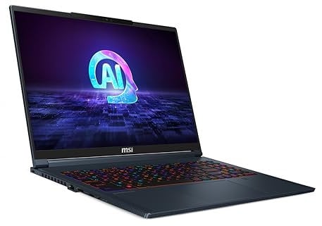 MSI Stealth 16 AI Studio A1VFG-007IT, Notebook Gaming, 16 16:10 QHD+ 240Hz, Intel Core Ultra 7 155H, Nvidia RTX 4060 GDDR6 8GB, 1TB SSD PCIe4,DDR5 32GB, WiFi 7, Win11 Pro[Layout e Garanzia ITA]