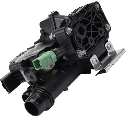 Termostato corpo 1.6 Blue-HDI / 1.6 Turbo D compatibile con Berlingo C-Elysee C3 C4 DS Spacetourer Jumpy 208 2008 308 3008 508 5008 Partner Expert Crossland X Combo