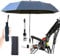 Nakazawa Pram Umbrella,Pram Parasol uv Protection, With Umbrella Clip Fixing Device, UPF 90+ UV Protect Pushchair Sun Parasol (dark blue)