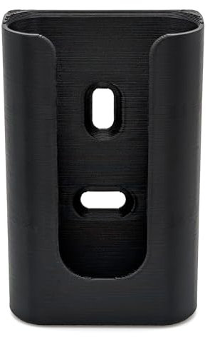 Datonga Soporte para mando a distancia de TV para Samsung, montaje en pared, autoadhesivo o con tornillo, color negro