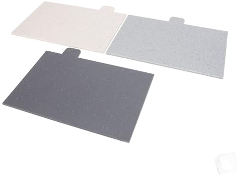 Naroote Ensemble de Planches à Découper en Plastique Durables, 3 Pièces, pour la Cuisine Domestique, Légumes, Fruits, Hacher, Antidérapant, 11,6 X 9,1 X 2,8 Pouces