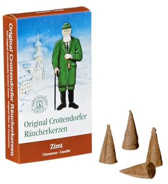 Crottendorfer Rucherkerzen - Zimt, 24 Stck, M