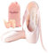 Daydance Ballett Spitzenschuhe Mädchen Frauen Schleife Ballerina Schuhe mit Zehenpolster, Pink (rose), 40.5 EU
