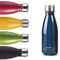 Ibili - Bouteille Isotherme Bleue, 350 ml, Acier Inoxydable 18/10, Double Paroi, Réutilisable