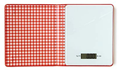 Suck UK Cook's Book Kitchen Food Scale | Digital Weight Scales | Weight Scale Kitchen | Hidden Weighing Scales in a Book | Metric & Imperial | Baking Accessories