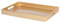 Argon Tableware 34.5 x 30cm Serving Trays with Handles - Gold - Pack of 3 - Rectangular Tray Metallic Decorative Breakfast Dish Melamine Food Tray for Eating, Snacks, Drinks, Food Serving