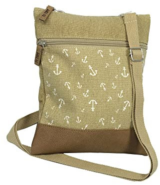 Beauty Thinxx Damen Anker Umhängetasche, Sand