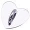 PHILSP Mobile Phone Finger Ring Stand Holder Hooks Love Heart-shaped Square Buckle Mobile Phone Case Charms Clasp Accessories Silver B